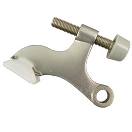 1 Pcs Hinge Pin Stop with Foot Adjustable Satin Nickel - PLF116 | #YY27R
