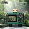 Snblzhef 2-Outlet Water Timer Sprinkler Timer IP55 Waterproof Irrigation Controller