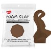 BOHS Brown Modeling Foam Clay - Squishy,Soft, Air Dry -for
