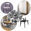 40pcs Round Heavy Duty Nail-on Felt Pad for Furniture Chair