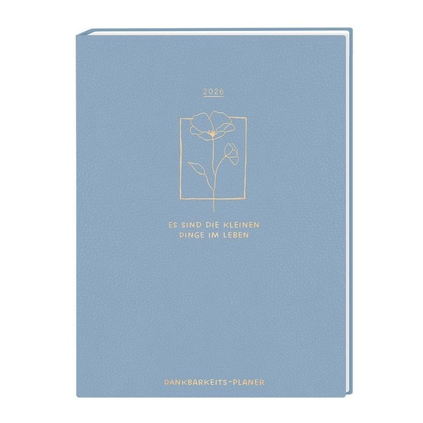 Lady-Terminplaner 2026 Dankbarkeits-Planer: Terminplaner Softcover