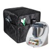 KochSync Dust Cover for Thermomix TM5/TM6 - Black Cover with