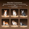 2 in 1 Cat Micro Building Blocks Set, Sitting or