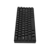 Mechanical Keyboard 82 Key RGB 3 Connection Modes Black Ergonomic