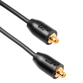 Fezzlo Earphone Replacement Cable,MMCX Connector Compatible for Shure SE846 SE535 SE215 SE315 SE425 UE900s LZ A4 A5 TIN T2 PRO T3 PLUS W30 W40 4.2ft(3.5mm w/mic)