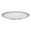 G.E.T. 12" Heavy-Duty Wide Rim Melamine Plastic Dinner Plate (Set