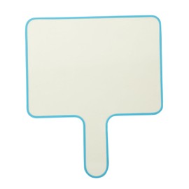 Operitacx Answer Board White Boards for Dry Erase Board with Handle Sign Mini White Board White Board Mini Dry Erase Boards Small Interactive Whiteboard Kawaii School Supplies Melamine Blue