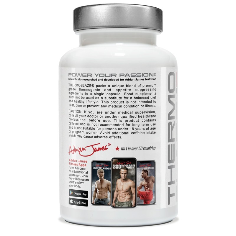 Adrian James Nutrition - Thermoblaze (2 Pack) for Men &