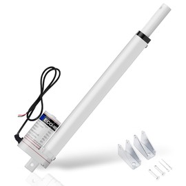 ECO-WORTHY Heavy Duty 330lbs/1500N Solar Tracker Linear Actuator Multi-Functions with Mounting Brackets (12V, 4") IP54 Waterproof Linear Motion Actuator