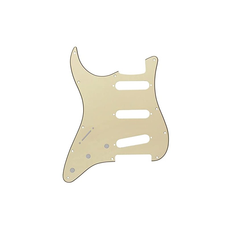 Guitar Anatomy Left Handed Stratocaster Electric Guitar Pickguard Scratch Plate
