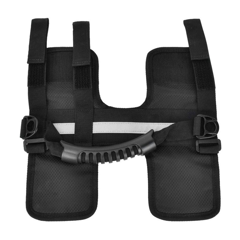 Folding Bike Handle Strap, Universal Hand Carry Handgrip with Shoulder