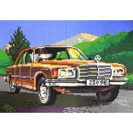 stickit Mini plug-in system Mercedes 280SE (vintage car) approx. 7,600 pieces no. 42147