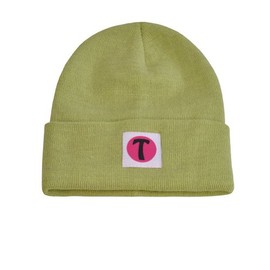 Toutacoo, Unisex Woollen Hat, Beanies Aniseed green