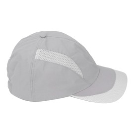 Anti Radiation Cap with Adjustment Buckle Fully Silver Fiber Lined EMF Radiation Protection Cap for Mobile Phones Computers Signal Towers, lightgrey
