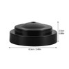 POPETPOP 6PCS Mini Desk Flag Holder Stands - Black Plastic