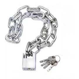 Safety Bicycle Chain Lock, Motorcycle Lock, Cannot Be Cut with Bolt Cutters Or Hand Tools.Premium Case-Hardened Security Chain for Motorcycles, Bike, Generator, Gates,Outdoor Furniture,