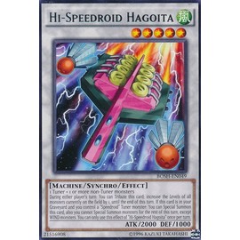 Yu-Gi-Oh! - Hi-Speedroid Hagoita (BOSH-EN049) - Breakers of Shadow - Unlimited Edition - Rare
