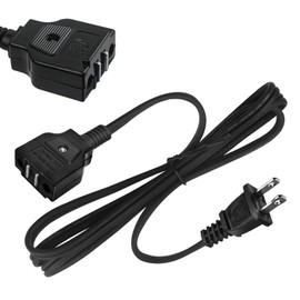 028372 Deep Fryer Breakaway Power Cord for Waring Deep Fryer DF175 DF200 DF250 DF280 Replacement Part Cord 5FT 125V15A