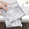 YinQin 8 PCS Double Layer Non Scratch Wire Cleaning Cloths