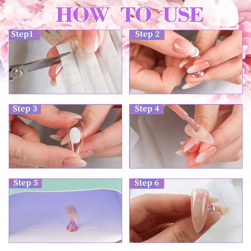 TICKLELY Nail Design Set - Premium Practice Hand for Gel