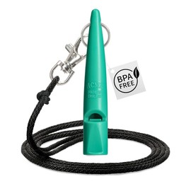 ACME Dog Whistle No. 210.5 Original from England with Free Instructions and Black Whistle Band - Loud & Wide for Successful Dog Training and Reliable Recall (Emerald Green)