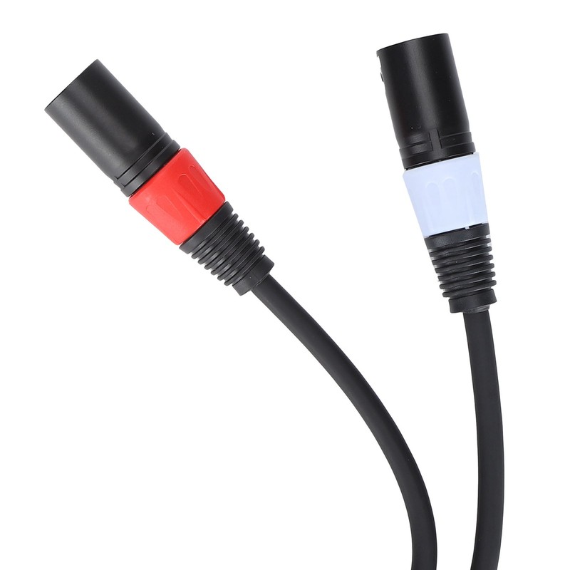 JORINDO 5‑Pin XLR Female to Double 3‑Pin XLR Male Cable