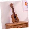 Totority 25pcs Guitar Model Miniature Ukulele Instrument Miniature Mini House