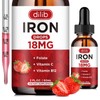 Liquid Iron Supplement for Women & Men Iron Drops Iron
