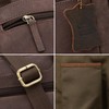 LEABAGS Men's Leather Small Shoulder Bag, Messenger Bag with Shoulder