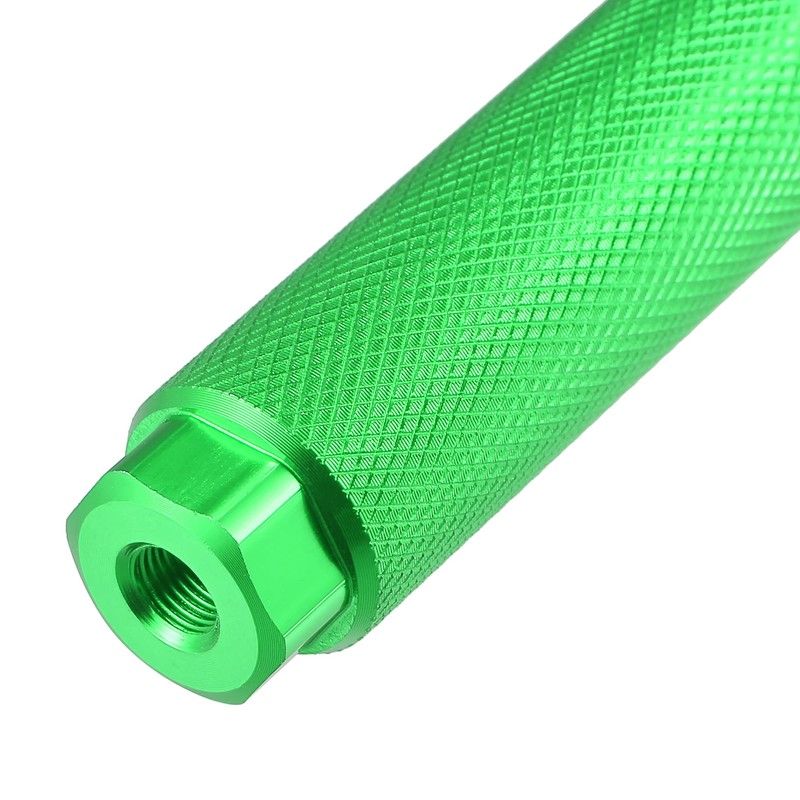 X AUTOHAUX Pair Rear Foot Pegs Footrests Green for Bicycle