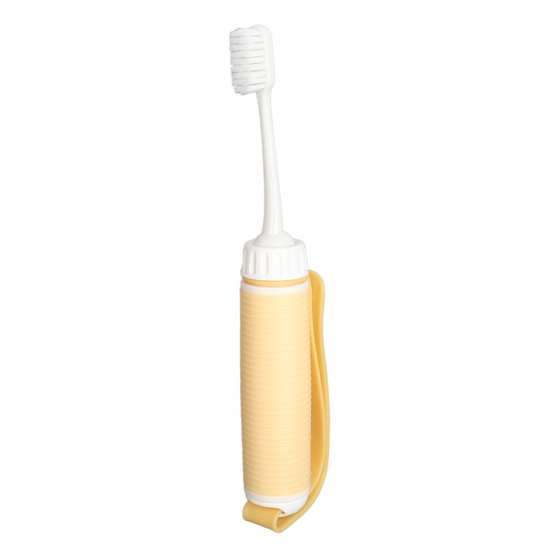 Silicone Auxiliary Toothbrush Adjust Strap Prevent Slip Easy Hand Grip