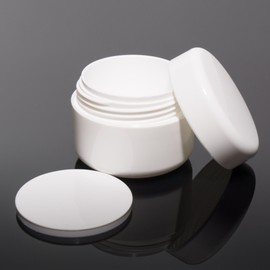 15ml Doppelwand Jar White Empty Jar Fountain Pen Cream/cosmetics box empty UV Gel Jar Empty Home Ointment Jar