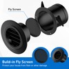 Hon&Guan 3 in Soffit Exhaust Vent, 3‘’ Round Air Vent