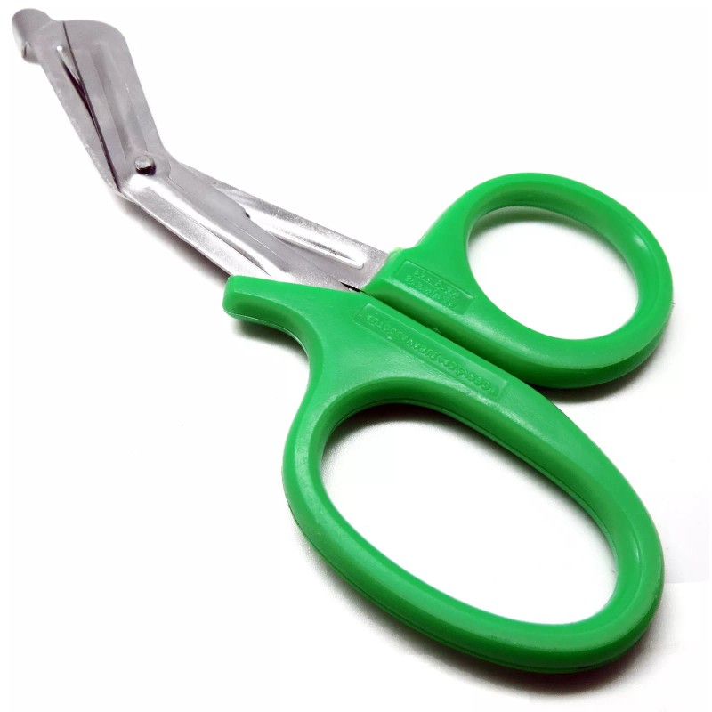 PREMIUM INSTRUMENTS Green Utility Scissors 7.25" Multi-Purpose DIY EMS EMT