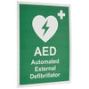 Seco AED Sign, Automated External Defibrillator 150 x 200 mm,