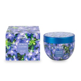 L'AMANDE - Scented Body Cream with Hyaluronic Acid, Green Tea and Antioxidant Vitamin E - Moisturizing Body Cream for Dry Skin with Elastic, Fresh and Bright Anti-Aging Effect - Sapphire Flowers, 300 ml