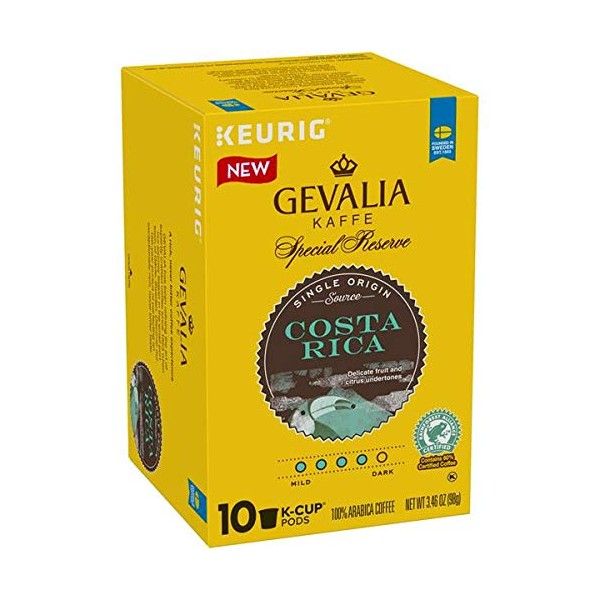 Gevalia Kaffe Special Reserve Costa Rica K-Cups 10 unidades