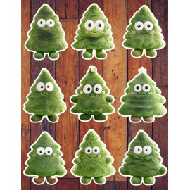 Unbranded Gingerbread House Die Cut Vinyl Stickers Set Scrapbooking Laptop Waterbottle