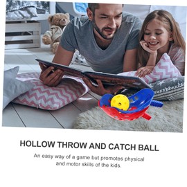 2 Sets Scoop Balls Game Kids Outdoor Toss Catch Sports Game Backyard Lawn Beach Camping Includes Balls