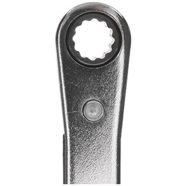 Stahlwille 25 Ratchet Ring Spanners 7 x 8 mm 41130708 Silver