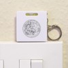 Azeeda 'Dragon Emblem' Keyring Tape Measure/Spirit Level Tool (KM00037116)