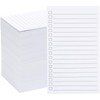 300 Pack Vertical Ruled Index Cards 3x5 with Check Boxes,Double
