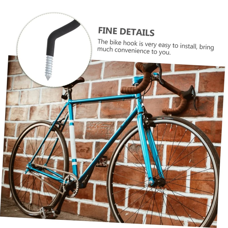 COHEALI 2pcs Heavy Duty Bike Hooks for Storage Space Saving