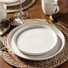 AmorArc Ceramic Dinnerware Sets for 4, 12 Pieces Handpainted Plates