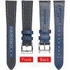 Hemsut Leather with Nylon Watch Strap 18 mm 20 mm