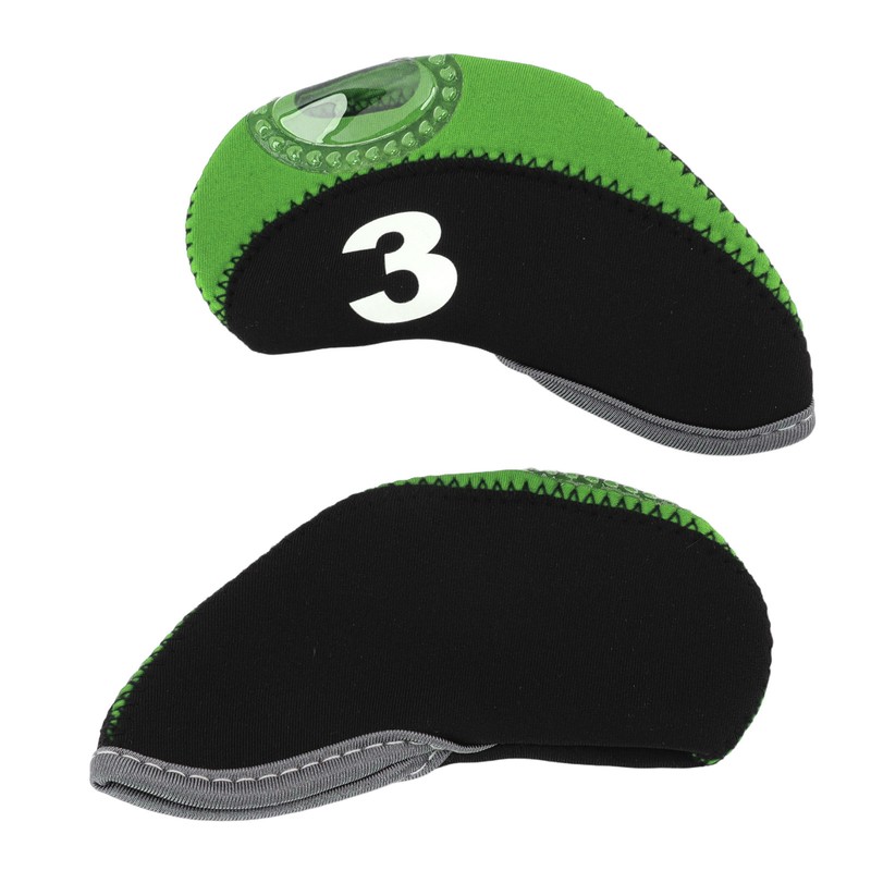 12 PCS Golf Club Head Covers Golf Iron Pole Number