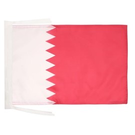 Qatar Flag 18'' x 12'' cords - Qatari SMALL flags 30 x 45cm - Banner 18x12 in - AZ FLAG