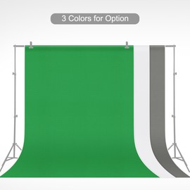1.5 * 2.1m/ 5 * 7ft Profession Photography Background Screen Portrait Photography Backdrops Photo Studio Props Washable Durable Vinyl Material, Green Color