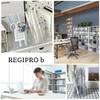 Regipro b Acrylic Round Clear Pen Stand Trinket Box Set
