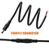 KUOQIY 4 pieces 50 cm 18 AWG DC pigtail cable,